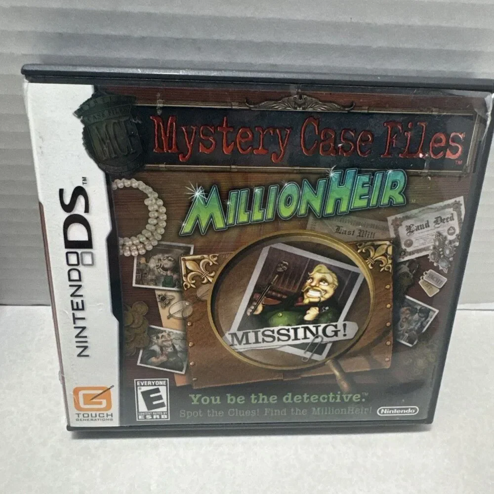 Nintendo DS Lot of 4 Puzzle & Challenge Games - CSI -Brain Age- Scribblenauts